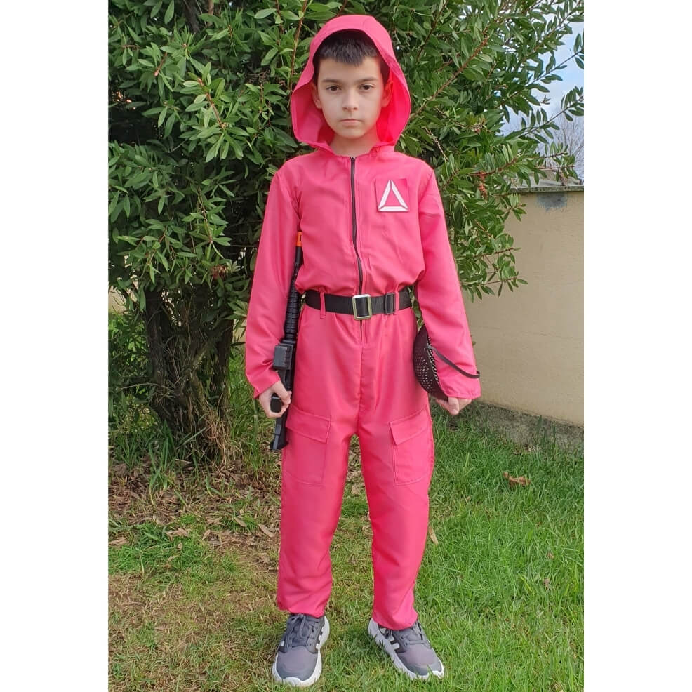 Costume da Squid Game Soldato per bambini