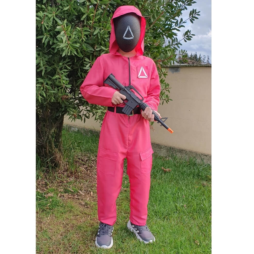 Costume da Squid Game Soldato per bambini