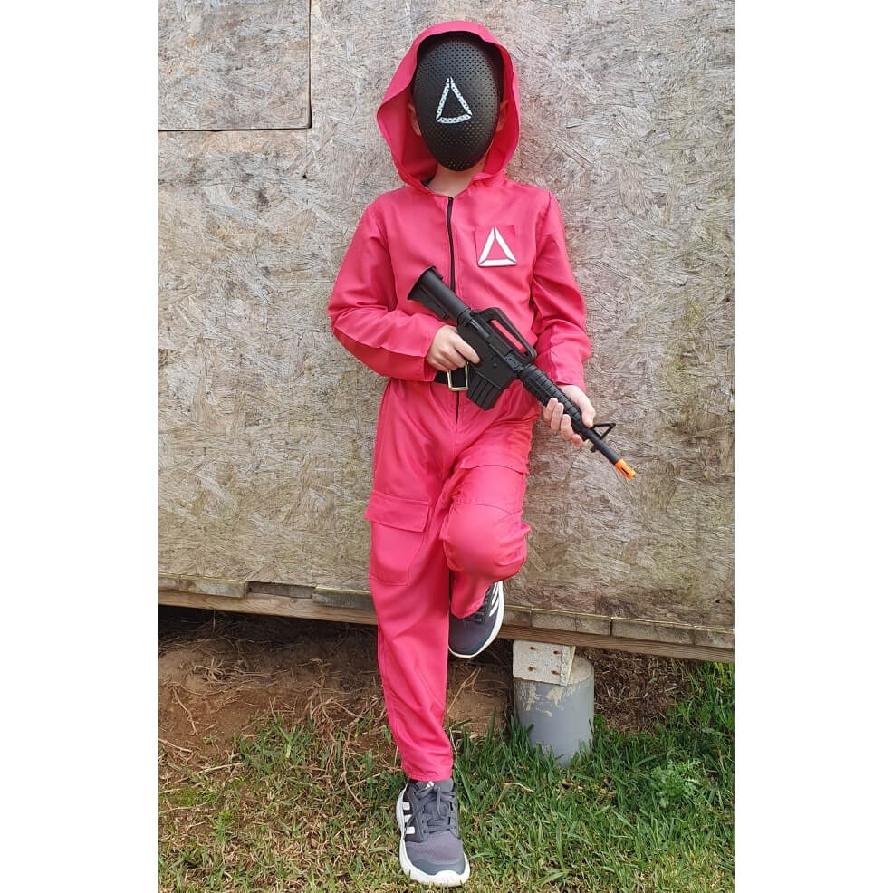 Costume da Squid Game Soldato per bambini
