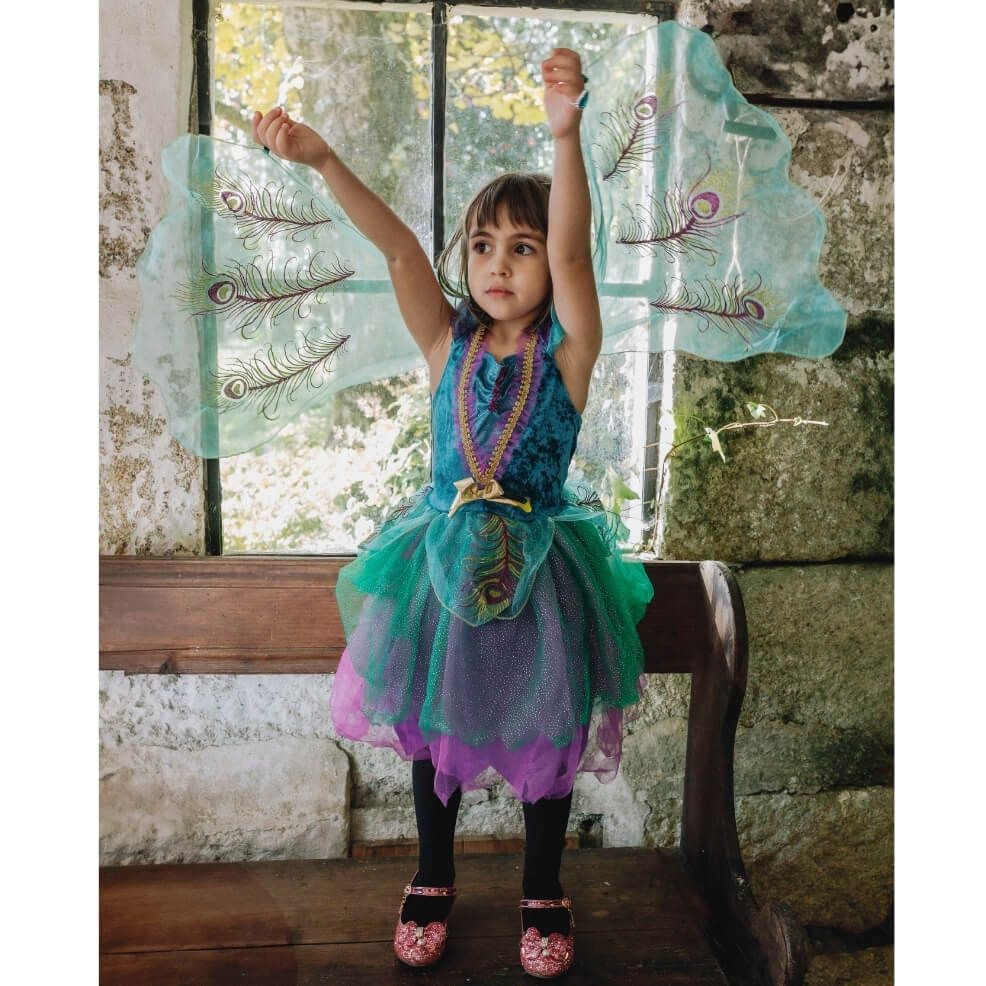 Costume da Pavone Indiano per bambina