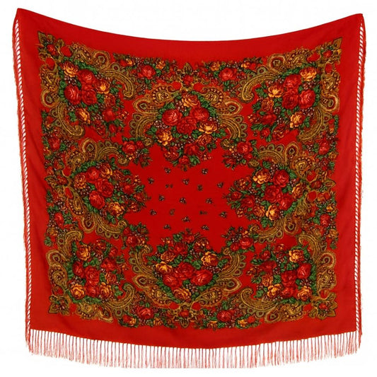 Scialle Tradizionale Rosso