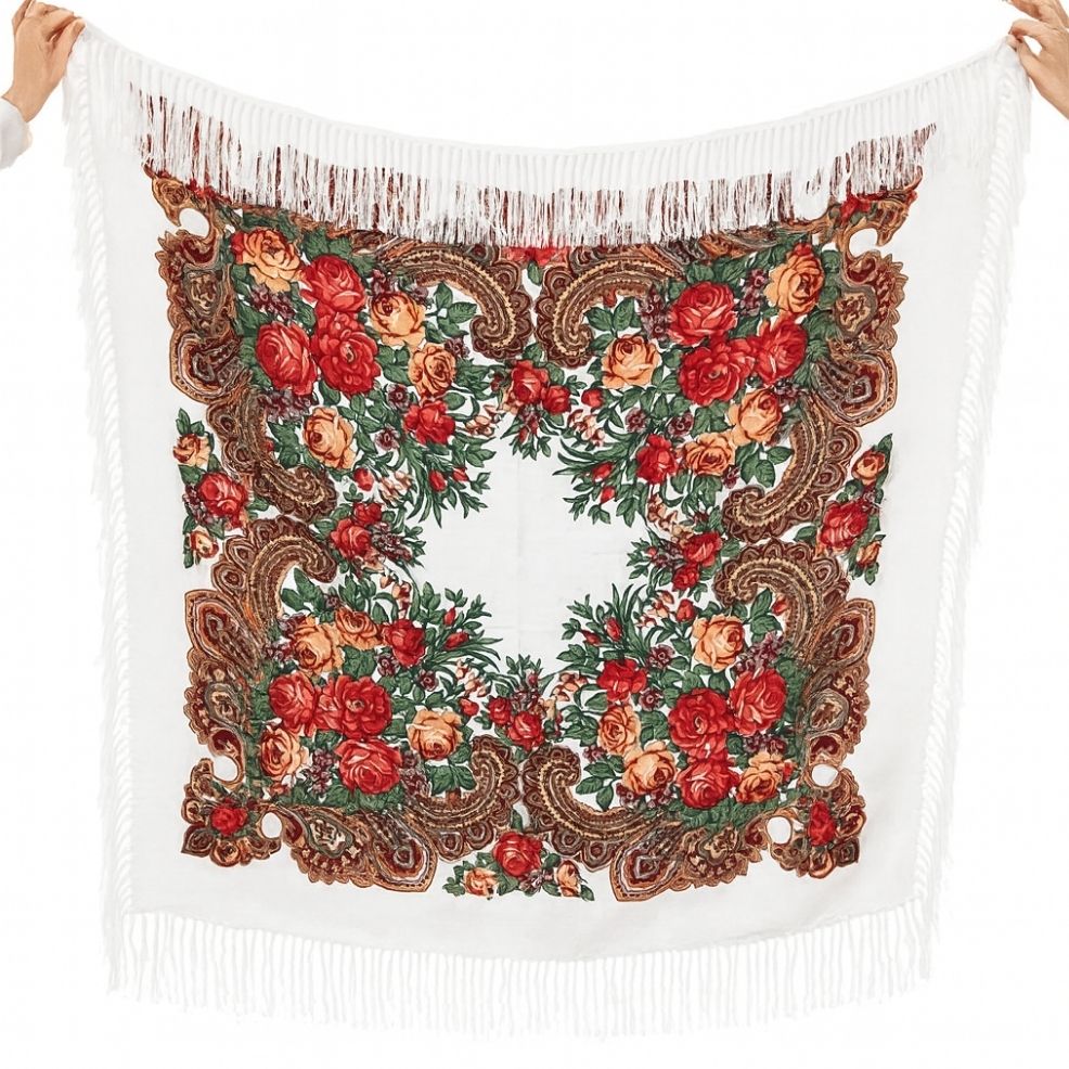 Scialle Tradizionale Bianco