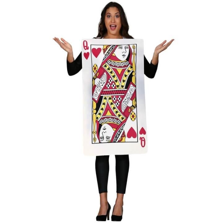 Costume da Carta Regina di Cuori donna