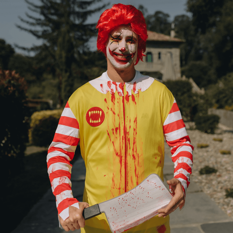 Disfraz payaso McDonald
