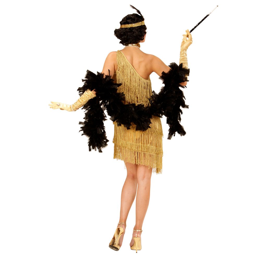 Costume da Charleston Oro per donna