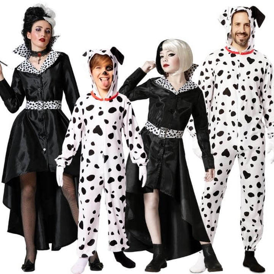 Costumi di gruppo da Crudelia e Dalmata