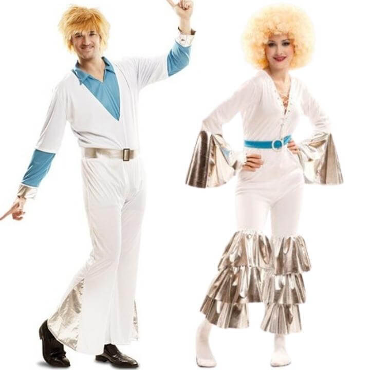 Costumi di coppia da Abba Disco