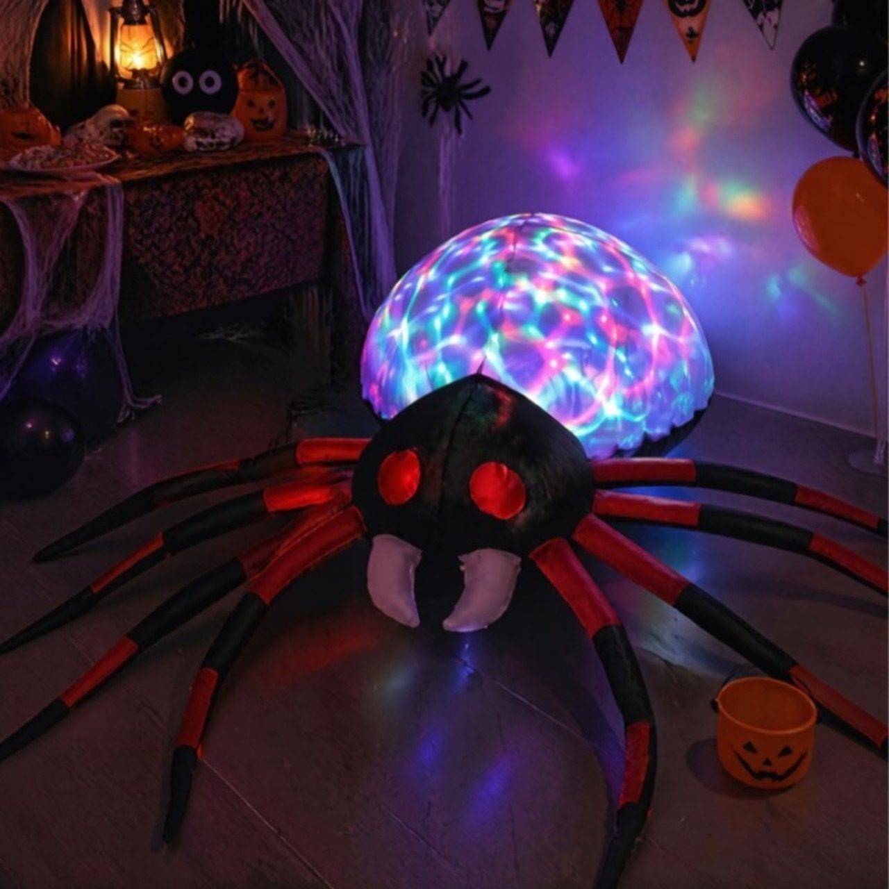 Ragno Gonfiabile Luminoso