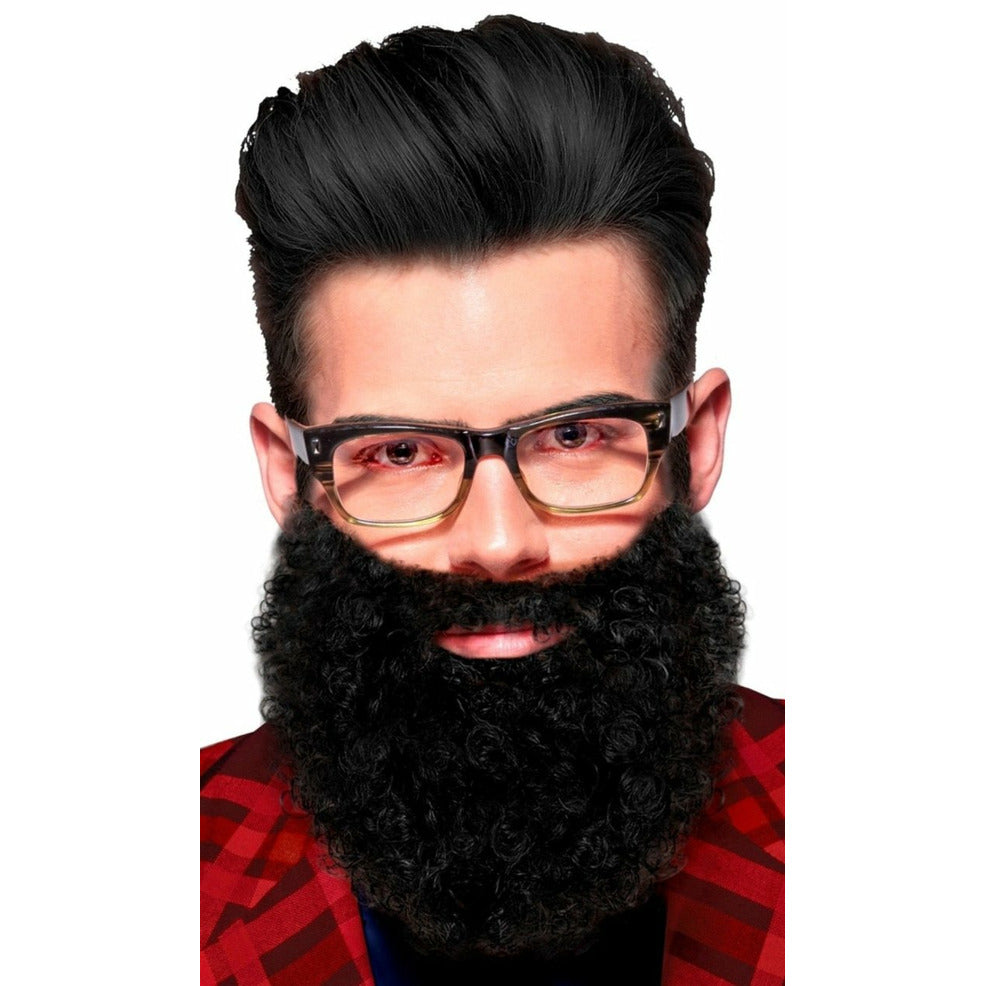 Barba con Bigote Negra | Don Disfraz