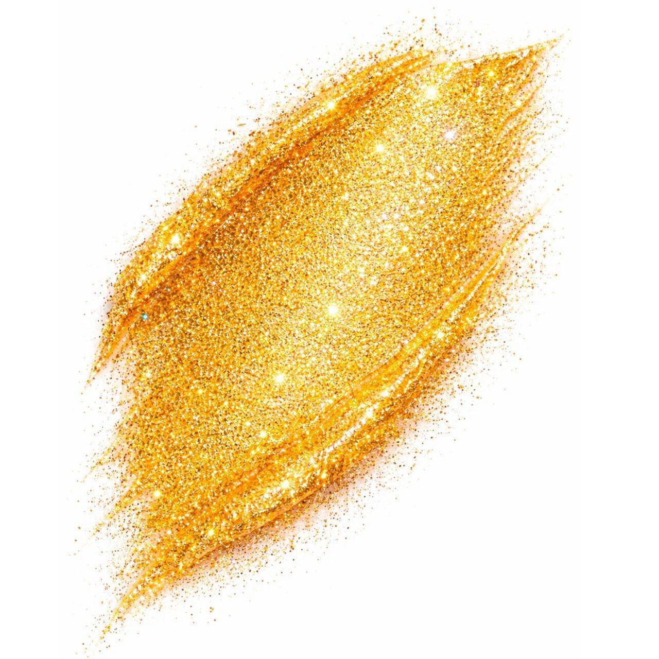 Barra Trucco Purpurina Glitterata Dorata