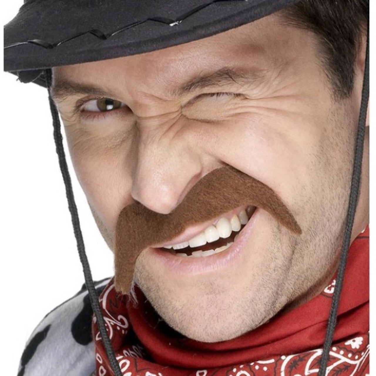 Baffi marroni da Cowboy