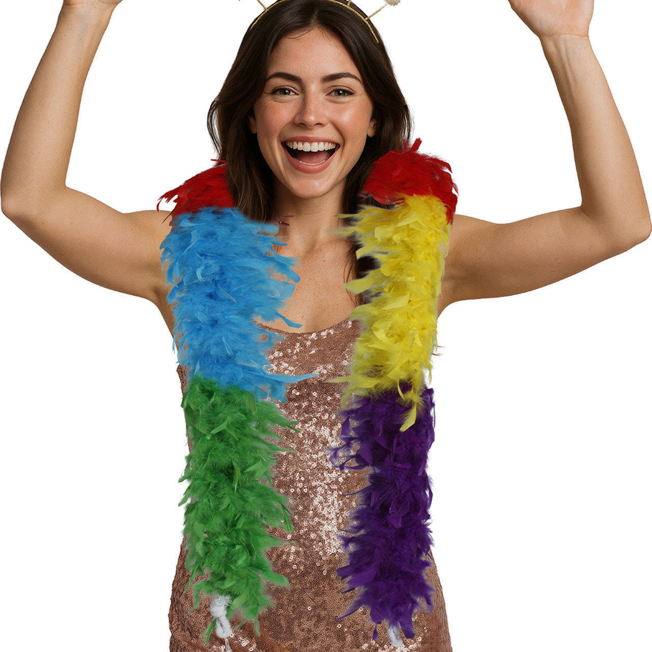 Boa Piume Multicolore 80gr