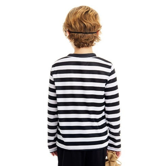 Maglietta a righe Ladro per bambini