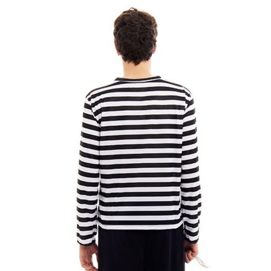 Maglietta a righe da ladro