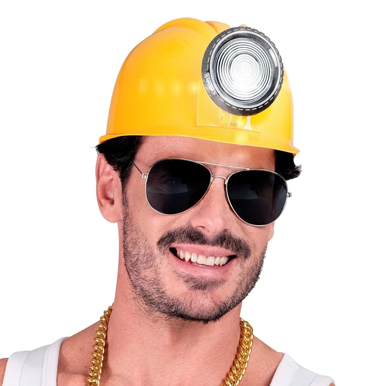 Casco da Operaio con Luce