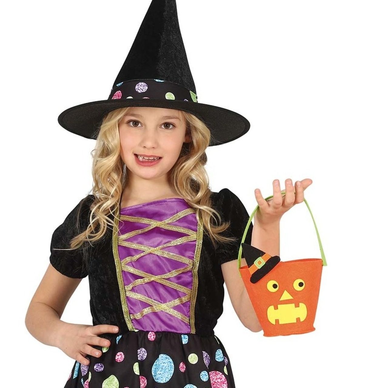 Cestino con zucca Spaventosa