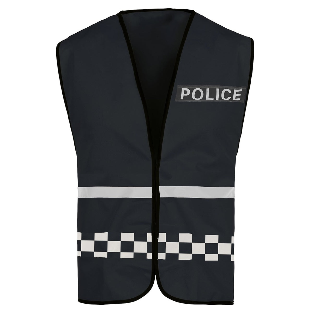 Gilet da Poliziotto Nero per bambino