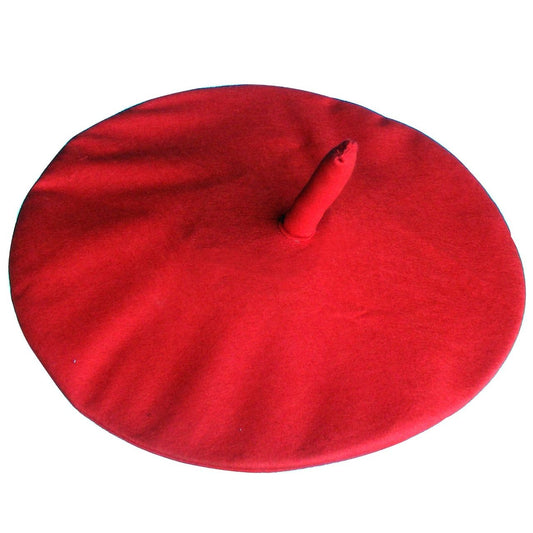Cappello basco rosso