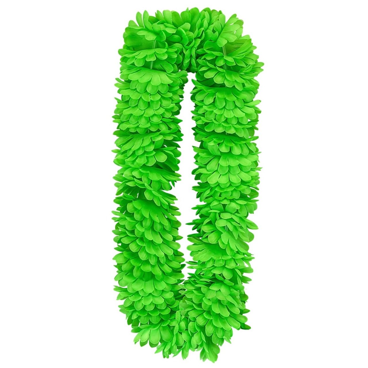 Collana Hawaiana Verde Deluxe