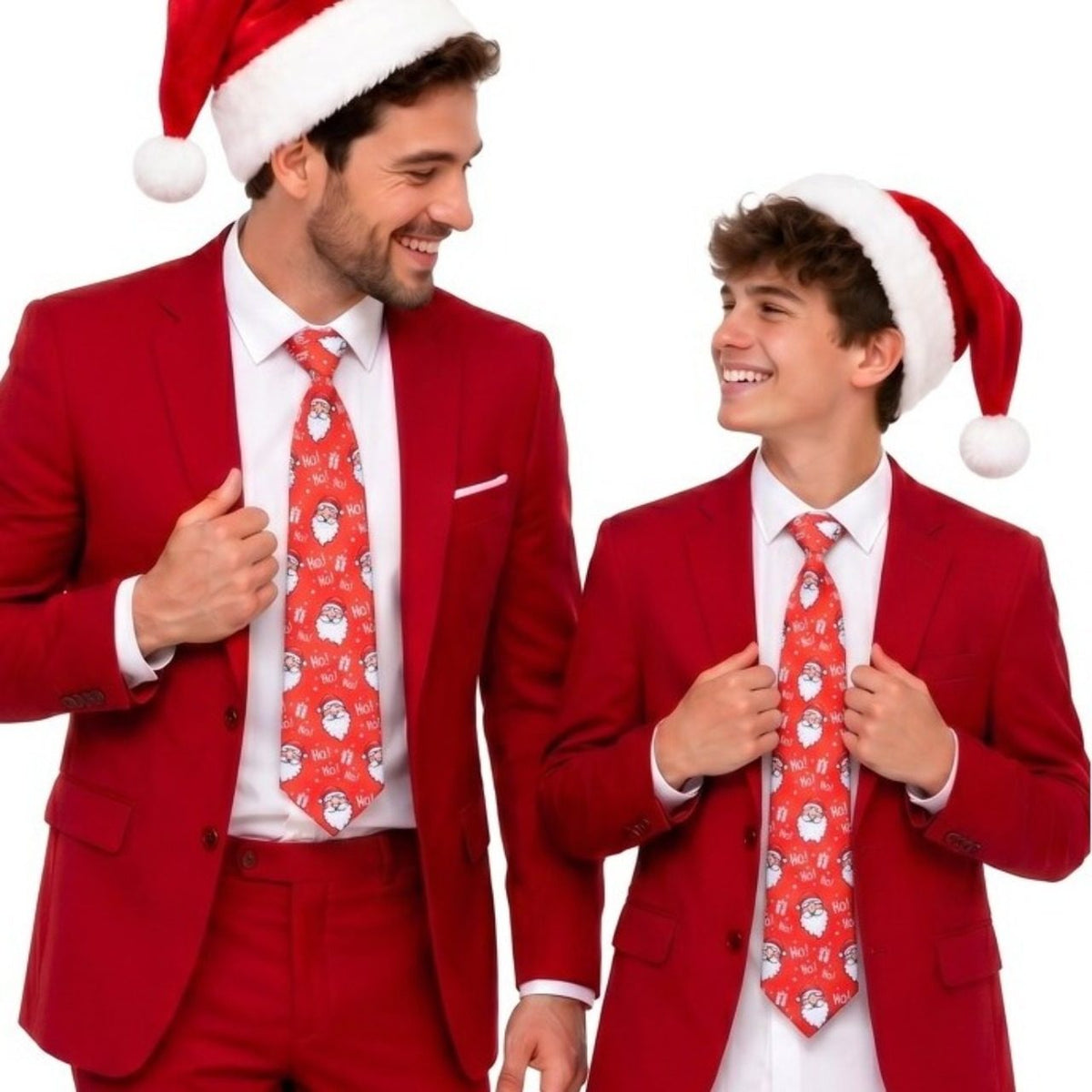 Cravatta di Natale Babbo Natale