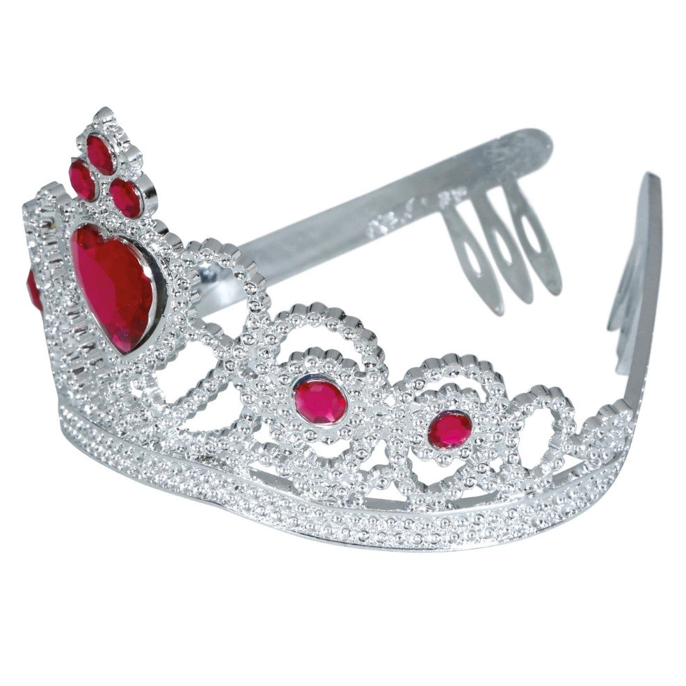 Corona da principessa rosa per bambina