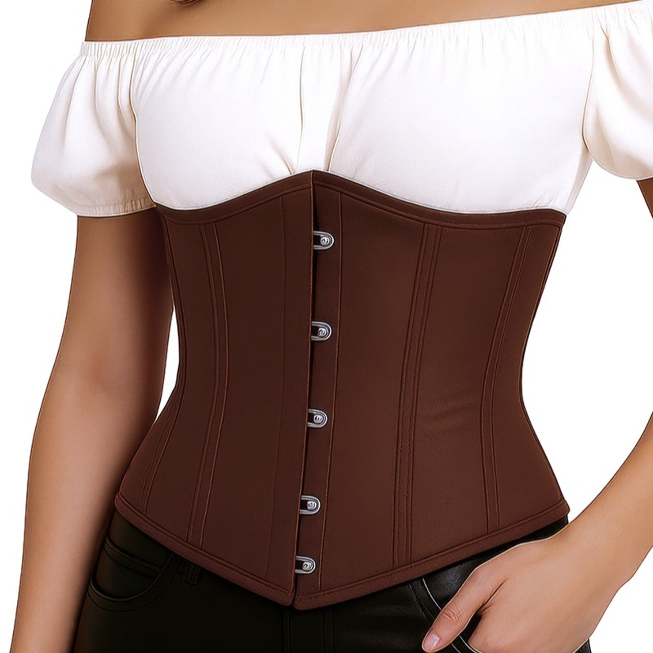 Corsetto Bustier Marrone