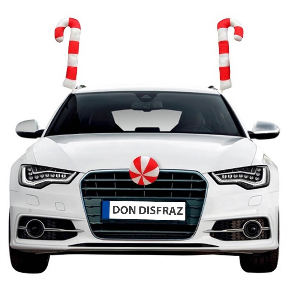 Decorazione Bastone di Zucchero per auto