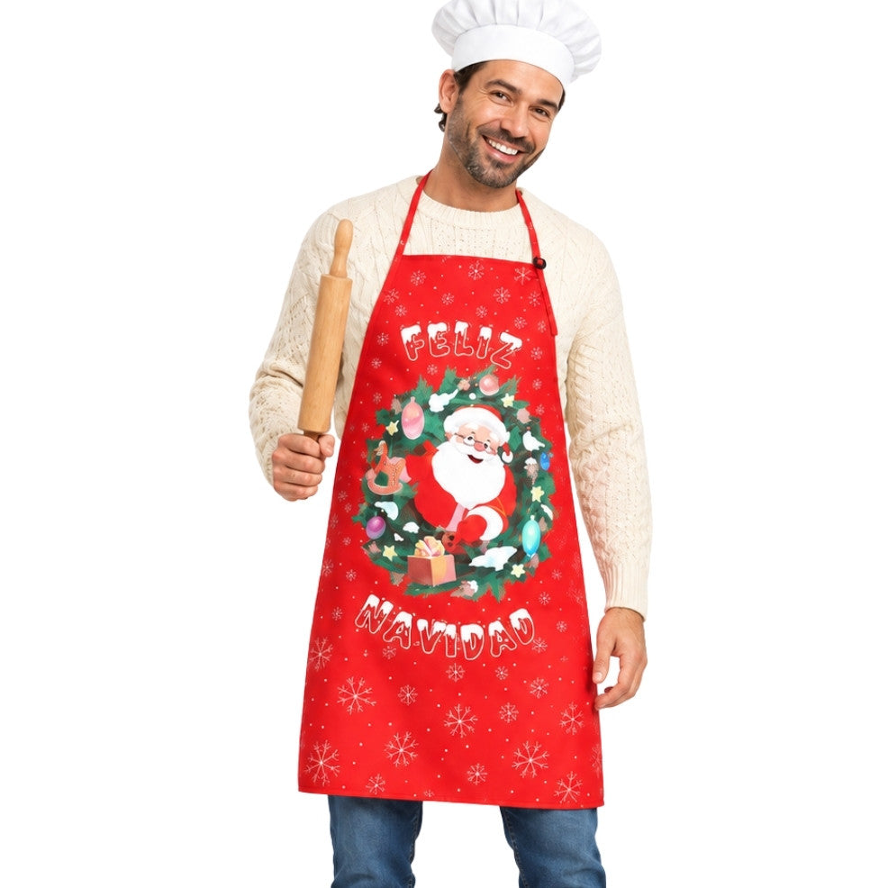 Grembiule di Natale Babbo Natale