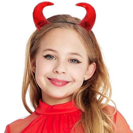 Cerchietto diavoletta Luci per bambini