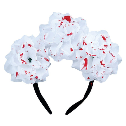 Cerchietto da Sposa Cadavere Insanguinata