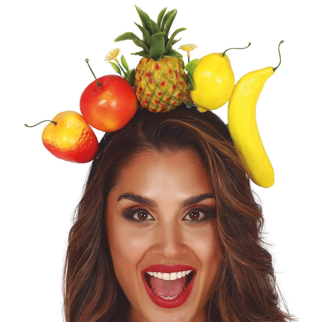 Cerchietto da Rumbera con Frutti Colorati