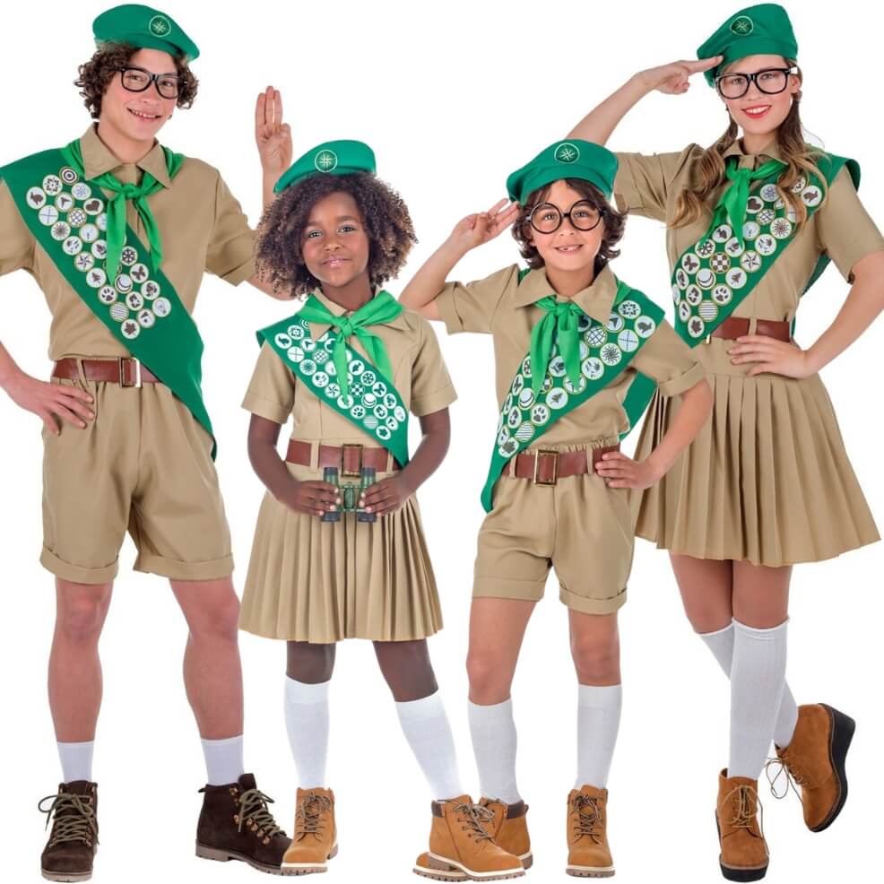 Costumi di gruppo da Boy Scout