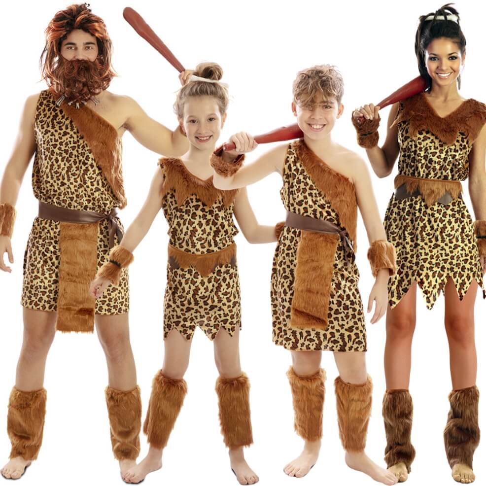 Costumi di gruppo da Uomini delle Caverne