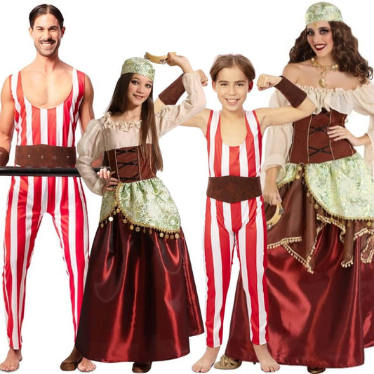 Costumi di gruppo da Circo Classico