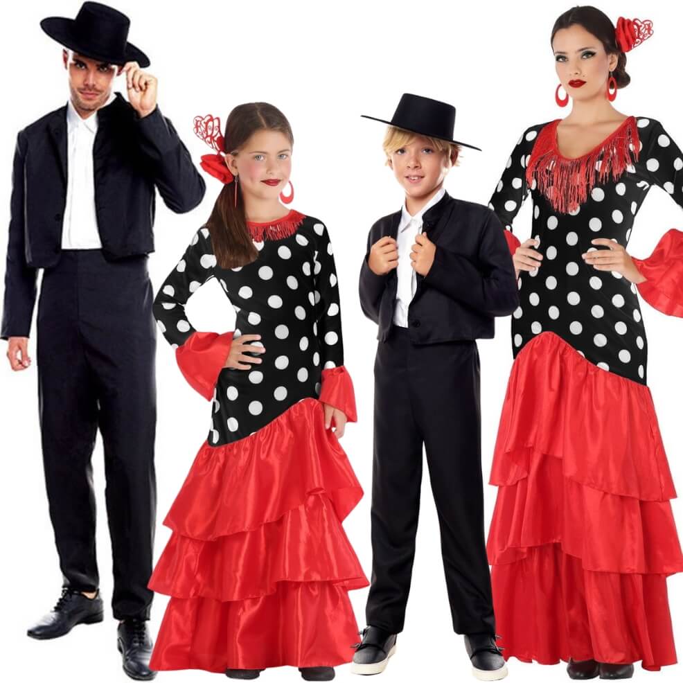 Costumi di gruppo da Flamenco e Cordovano
