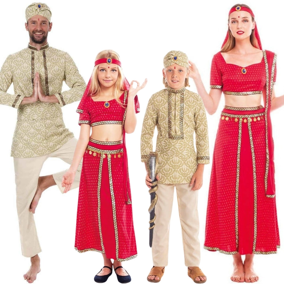 Costumi di gruppo da Hindu Reali