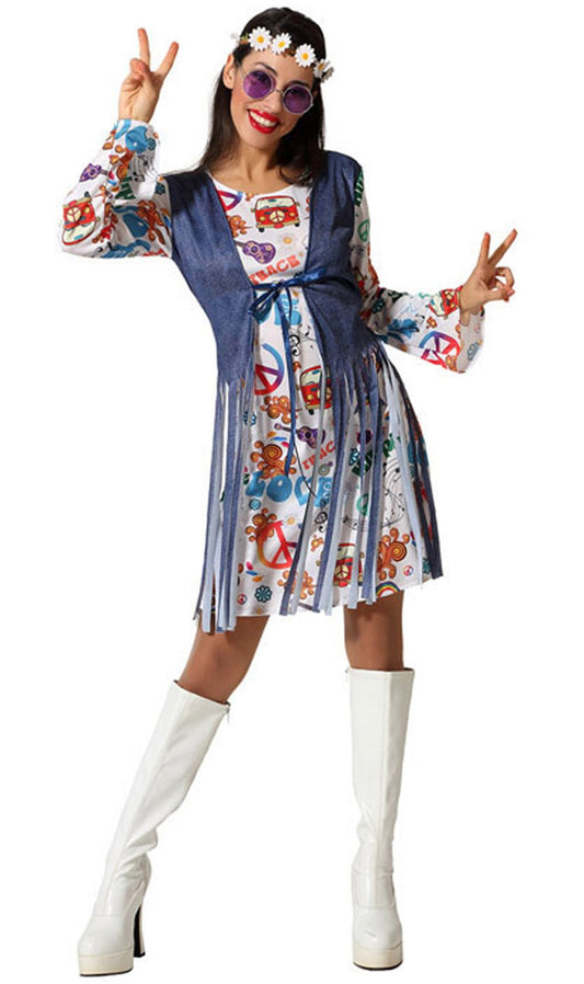 Costumi di gruppo da Hippie Multicolore