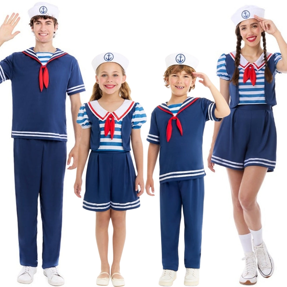 Costumi di gruppo da Marinai Blu