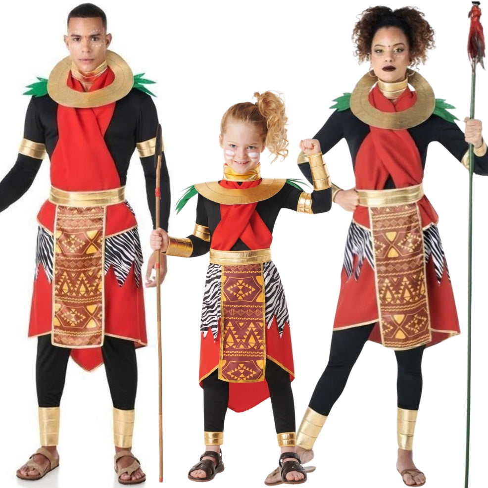 Costumi di gruppo Masai
