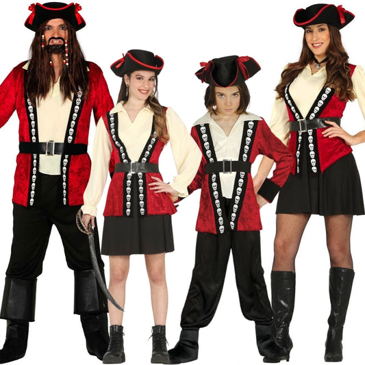 Costumi di gruppo da Pirati Coraggiosi