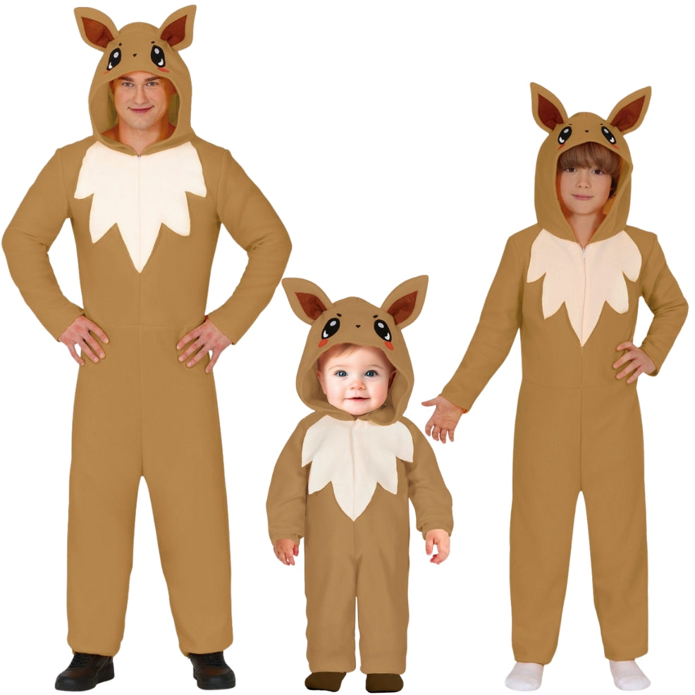 Costumi di gruppo da Pokemon Eevee