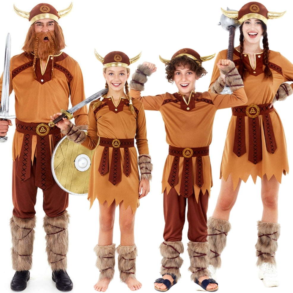 Costumi di gruppo da Vichinghi Triquetra