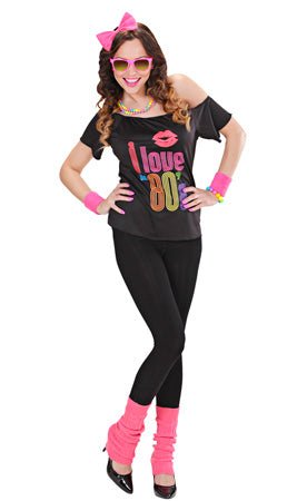 Costumi di coppia da Anni '80 Love