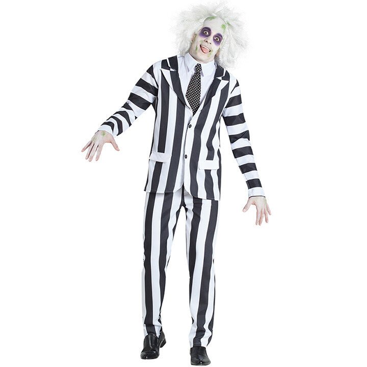 Costumi di coppia da Beetlejuice Righe