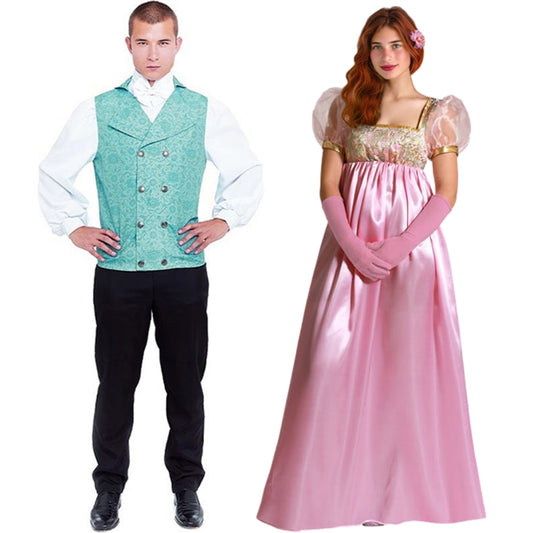 Costumi di coppia da Marchesi Bridgerton