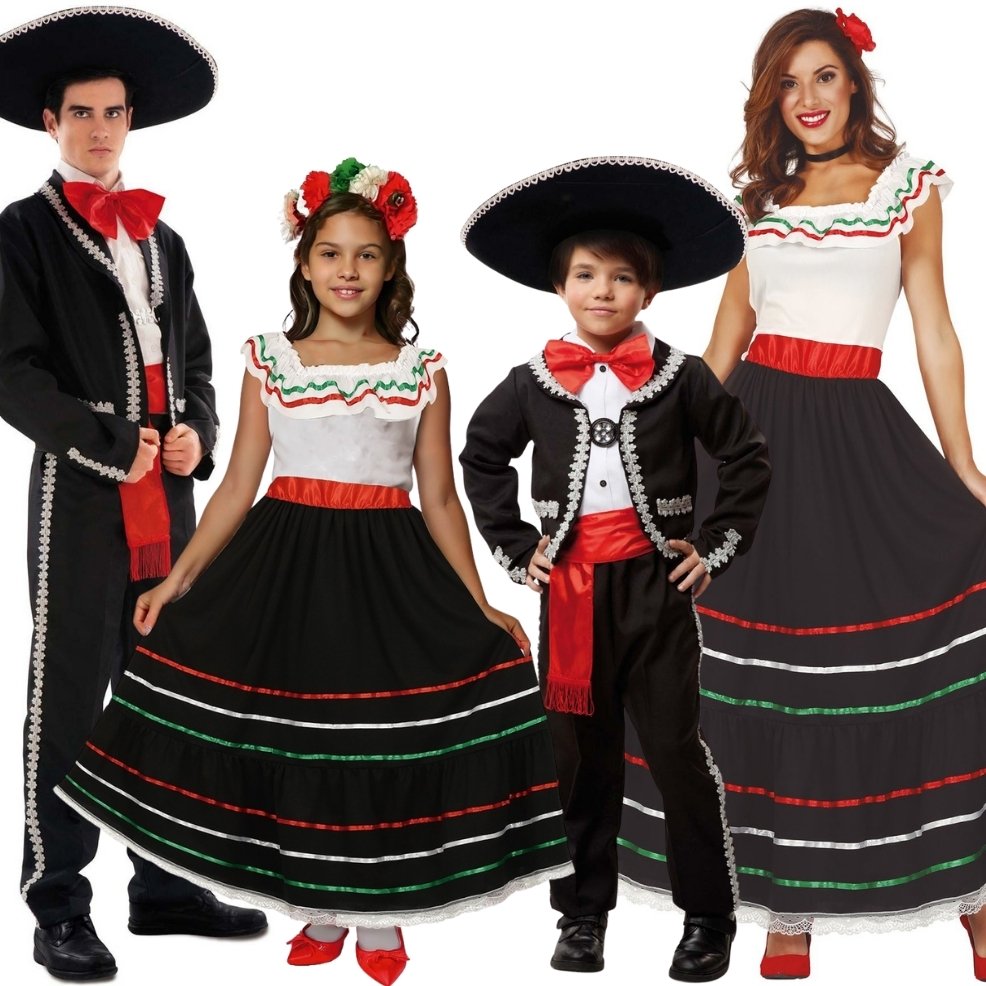 Costumi di gruppo da Messicano