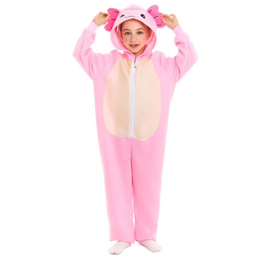 Costume da Axolotl rosa per bambini