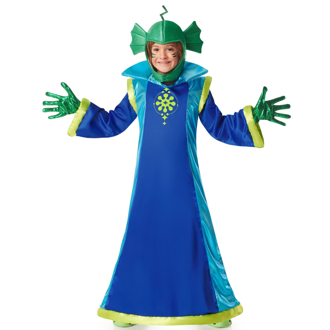 Costume da Alien Stellare Blu per bambini