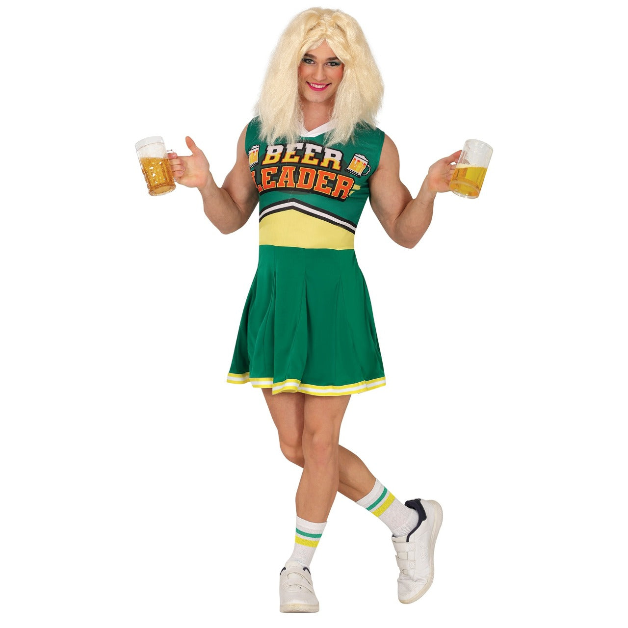 Costume da Animatrice Beer Verde per uomo