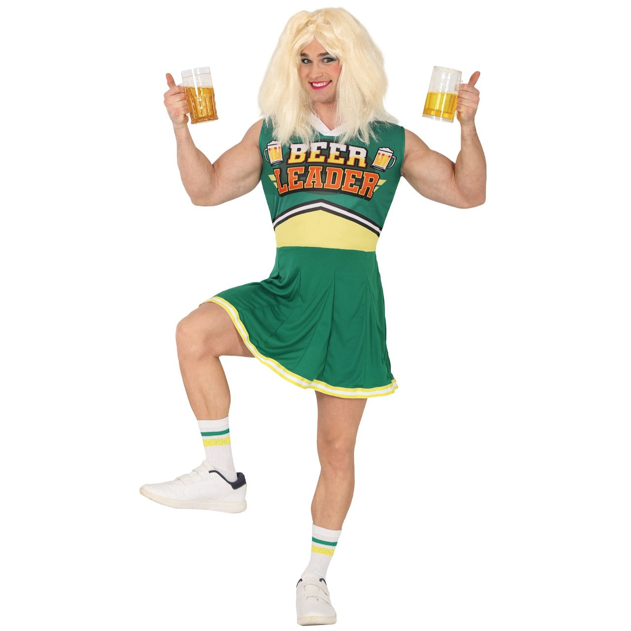 Costume da Animatrice Beer Verde per uomo